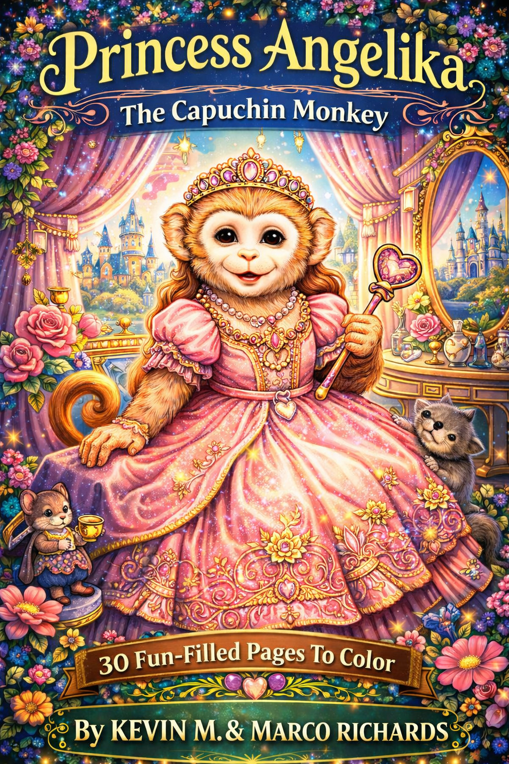 Princess Angelika The Capuchin Monkey